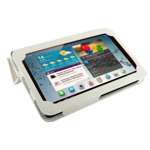 4World Etui ochronne/Podstawka do Galaxy Tab 2 7'' Folded Case białe