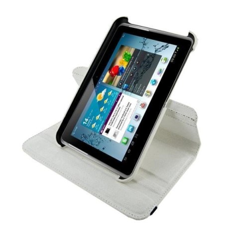 4World Etui ochronne/Podstawka do Galaxy Tab 2 7'' Rotary białe