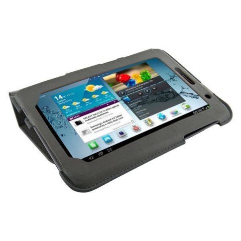 4World Etui ochronne/Podstawka do Galaxy Tab 2 7'' Ultra Slim szare