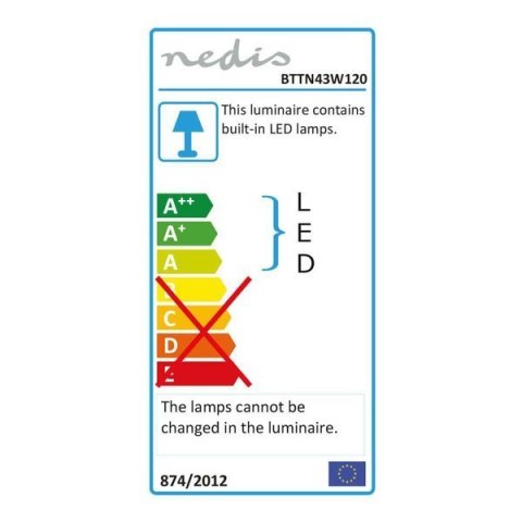 Nedis LED Listwa | 43 W | 4400 lm | IP65 | 120 cm