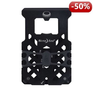 Nite Ize Financial Tool RFID Wielofunkcyjny multi-tool blokuje fale radiowe czarny