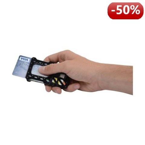 Nite Ize Financial Tool RFID Wielofunkcyjny multi-tool blokuje fale radiowe czarny