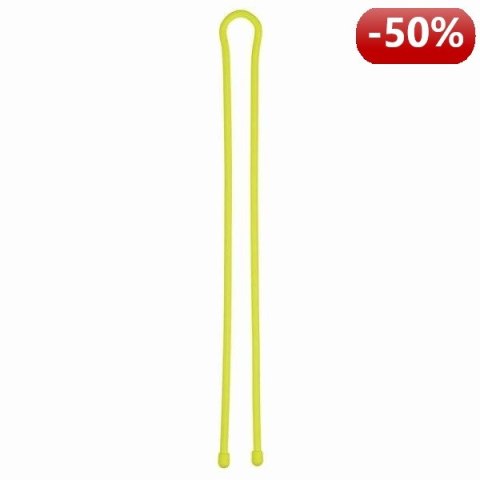 Nite Ize Zestaw linek Gear Tie Original 32" gumowy żółty neon 2 sztuki