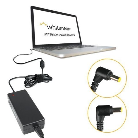 Whitenergy Zasilacz AC Ładowarka do laptopa 19V 4.74A 90W 5.5x1.7 mm