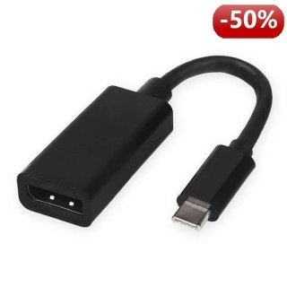 4World Adapter USB typ C do port display [F]