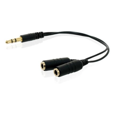 4World|Adapter|audio|1 x minijack 3.5mm|2 x minijack 3.5mm|OEM