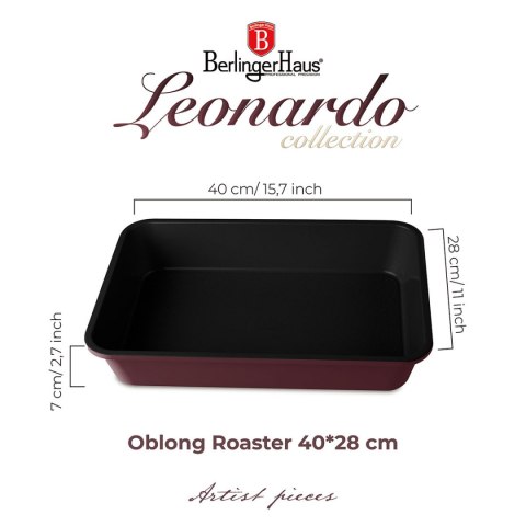 FORMA BRYTFANNA 40x28cm BERLINGER HAUS BH-7659 LEONARDO BERLINGER HAUS