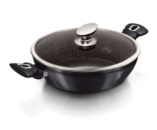 GARNEK GRANITOWY WOK 28cm BERLINGER HAUS BH-7111 CARBON PRO