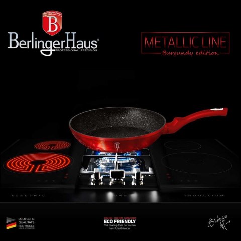 PATELNIA GRANITOWA 20cm BERLINGER HAUS RED METALLIC LINE BH-1251 BERLINGER HAUS