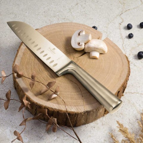 STALOWY NÓŻ SANTOKU BERLINGER HAUS 17,5cm BH-2829 GOLD BERLINGER HAUS