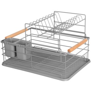 SUSZARKA DO NACZYŃ Z OCIEKACZEM I TACĄ 3386