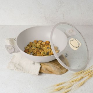 WOK TYTANOWY Z POKRYWĄ 30cm BERLINGER HAUS BH-8065 SAHARA