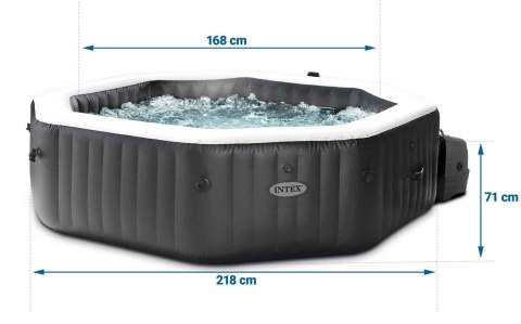 Dmuchane SPA z hydromasażem 218 x 71 cm 6 os. + akcesoria premium INTEX 28462 INTEX