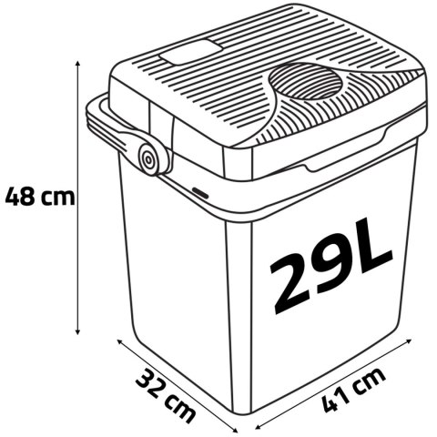 Lodówka turystyczna Berdsen Icemax 29 litry tryb ECO Berdsen