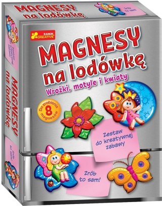 MAGNESY WRÓŻKI MOTYLE KWIATY KREATYWNE ZABAWY RANOK RANOK