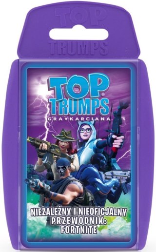 TOP TRUMPS GRA KARCIANA NIEOFICJALNY PRZEWODNIK PO FORTNITE WINNING-MOVES