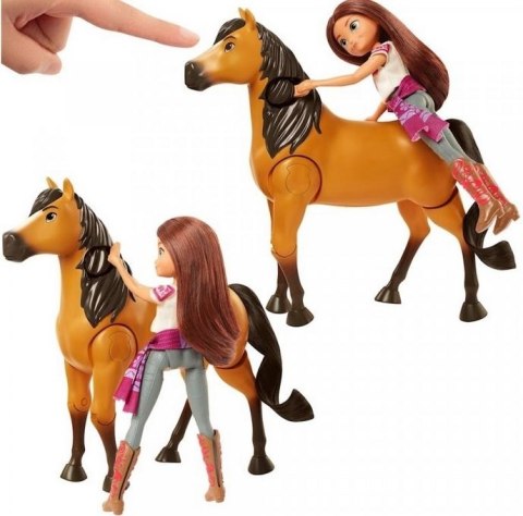 Jeżdżący koń Mustang lalka Lucky Mattel MATTEL