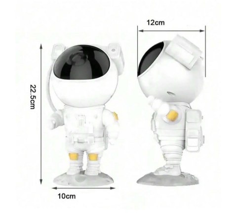 Astronauta rzutnik projektor gwiazd mgławic Lampka LED Laser Pegaz
