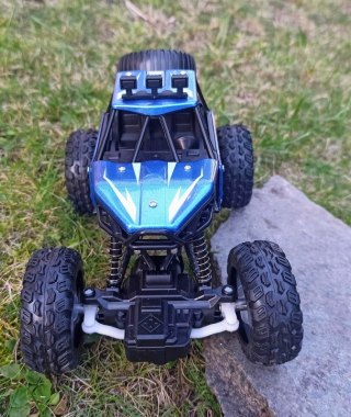 Autko Zdalnie Sterowane MONSTER TRUCK METAL LED RC blue #A1 INNY