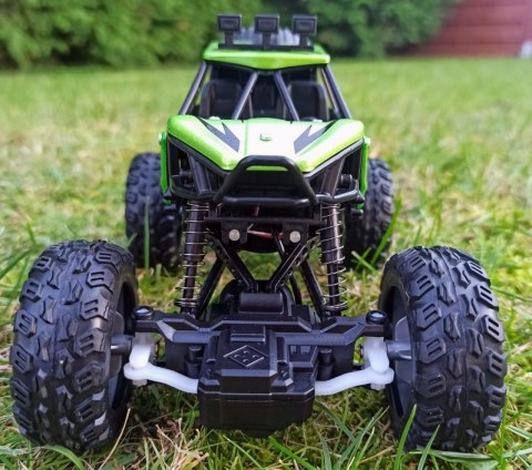 Autko Zdalnie Sterowane MONSTER TRUCK METAL LED RC green #A1 INNY