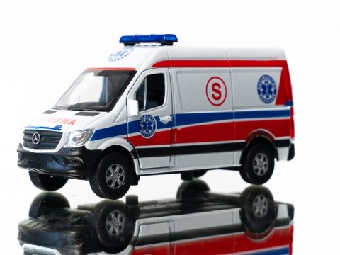 WELLY MERCEDES BENZ SPRINTER AMBULANS 1:34 SAMOCHÓD WELLY