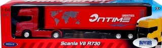 Welly ciężarówka Scania V8 R730 1:64 samochód kolekcjonerski WELLY