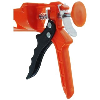 Pistolet wyciskacz do mas silikonu rynnowy 225 mm plastik BEAST