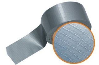 Taśma naprawcza zbrojona mocna DUCT TAPE 50mm 10m szara srebrna tkaninowa BEAST