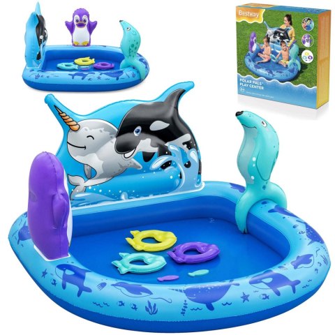 Plac zabaw dmuchany Polar Pals 134 x 131 x 73 cm Bestway 53156 Bestway