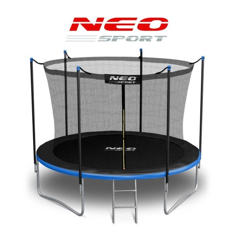 Trampolina ogrodowa 10ft/312cm z siatką wewnętrzną i drabinką Neo-Sport Neo-Sport