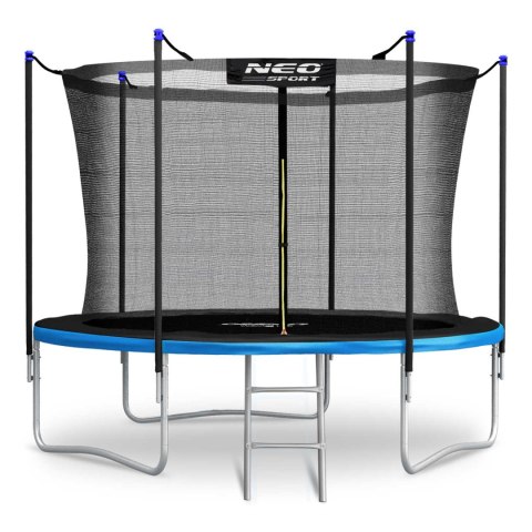 Trampolina ogrodowa 8ft/252cm z siatką wewnętrzną i drabinką Neo-Sport Neo-Sport