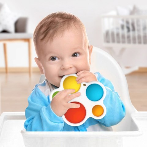 WOOPIE BABY Zabawka Sensoryczna Gryzak Antystresowy POP IT Montessori Woopie Baby