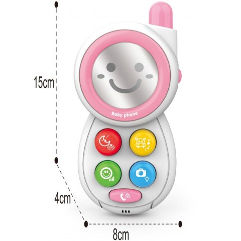 WOOPIE BABY Telefonik Interaktywny Komórka z Dźwiękami Woopie Baby