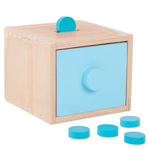 WOOPIE GREEN Drewniana Szuflada Edukacyjna Sorter Montessori Woopie Let's Go Green