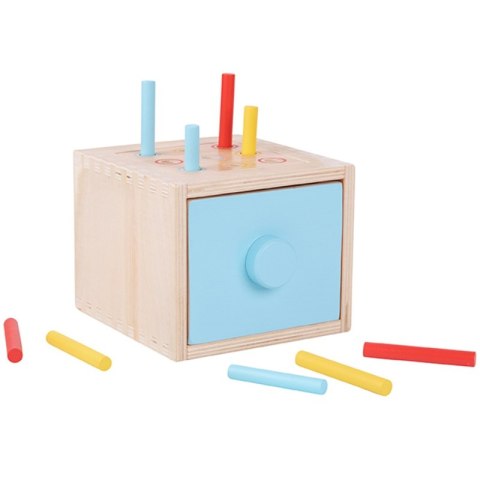 WOOPIE GREEN Drewniana Szuflada Edukacyjna Sorter Montessori Woopie Let's Go Green