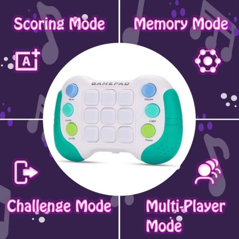 WOOPIE Elektroniczna Gra Zręcznościowa Pop-It Fidget Toy Gamepad Woopie