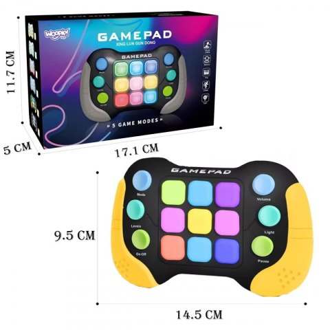 WOOPIE Elektroniczna Gra Zręcznościowa Pop-It Fidget Toy Gamepad Woopie