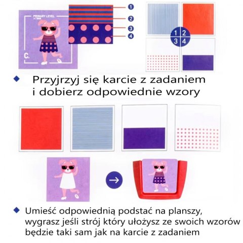 Woopie Gra "Mała Projektantka Mody" Ubieranki Stylizacje Woopie