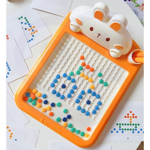 WOOPIE Tablica Magnetyczna Montessori MagPad Do Rysowania Królik Marchewka Woopie