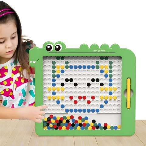 WOOPIE Tablica Magnetyczna dla Dzieci Montessori MagPad Dinozaur Woopie