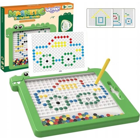 WOOPIE Tablica Magnetyczna dla Dzieci Montessori MagPad Dinozaur Woopie