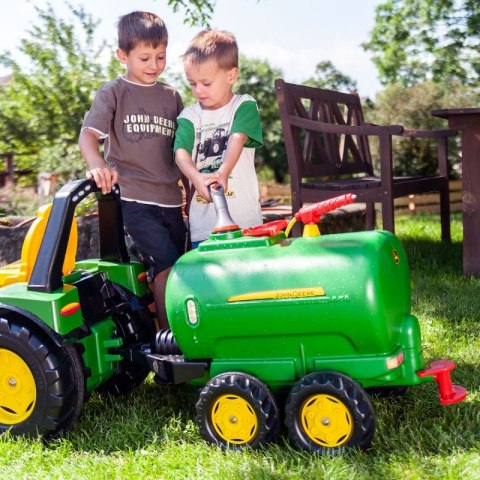 Rolly Toys rollyTanker John Deere cysterna dwuosiowa + pompka Rolly Toys