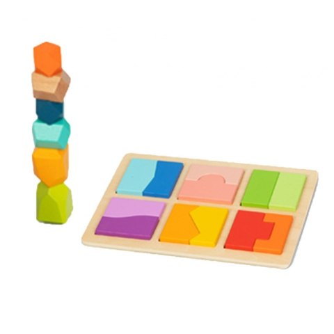 TOOKY TOY Box Pudełko XXL Montessori Edukacyjne 7w1 Sensoryczne 31-36 Mies. Tooky Toy