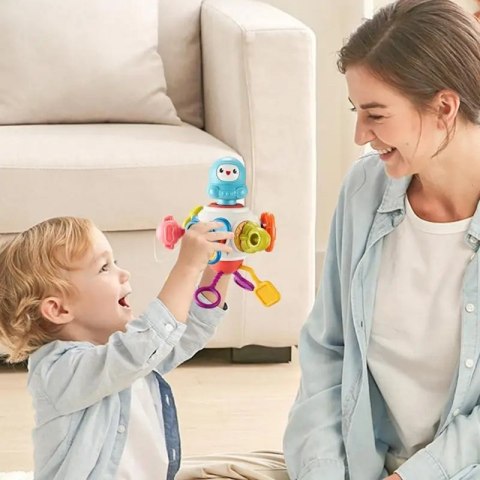 WOOPIE BABY Kostka Sześciościan Montessori Sensoryczna 8w1 Woopie Baby