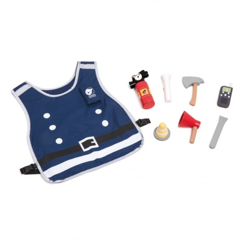 CLASSIC WORLD Little Firefighter Set Costume Tools 8 pcs. Classic World