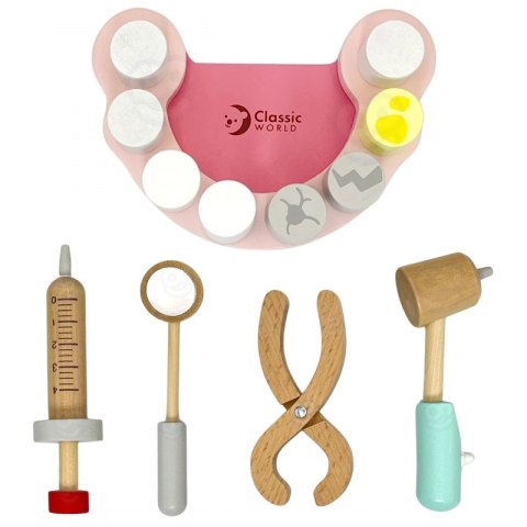 CLASSIC WORLD Little dentist set and doctor's suitcase Classic World