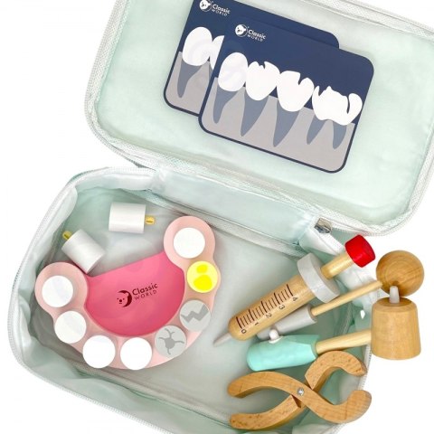 CLASSIC WORLD Little dentist set and doctor's suitcase Classic World