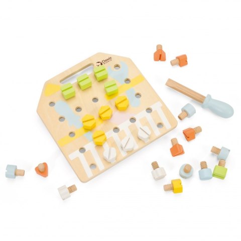 CLASSIC WORLD Wooden Manipulative Board Logic Puzzle Classic World