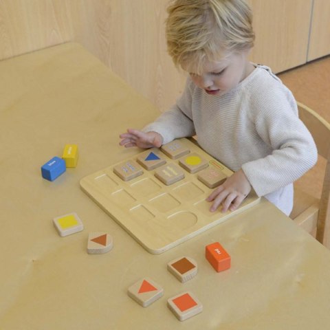 MASTERKIDZ Tablica Edukacyjna Sorter Kształty i Kolory Masterkidz