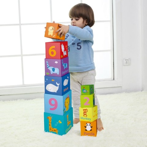 CLASSIC WORLD Magic Box Blocks Puzzle Tower Box Educational Toy Classic World